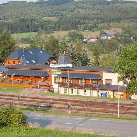 Pension An Der Erzgebirgsbahn Oberwiesenthal Buitenkant foto