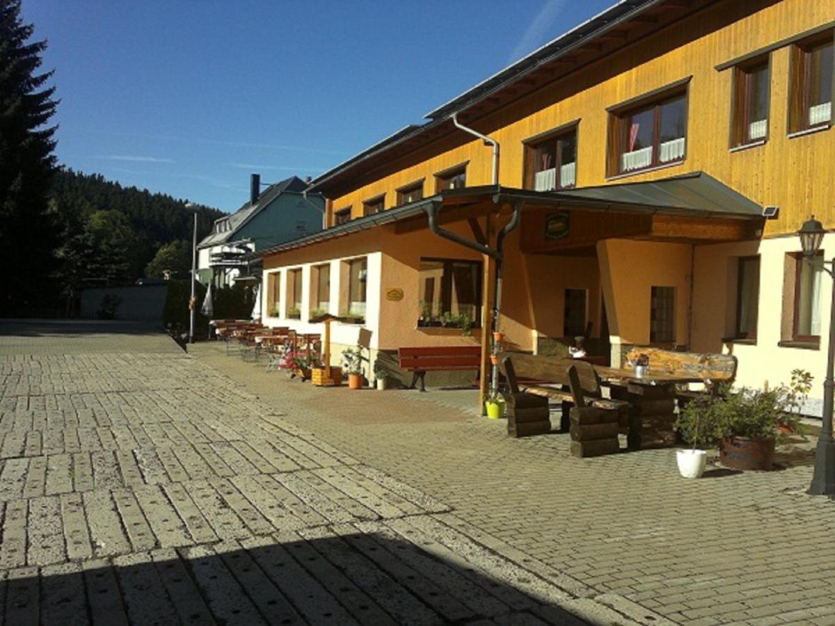 Pension An Der Erzgebirgsbahn Oberwiesenthal Buitenkant foto
