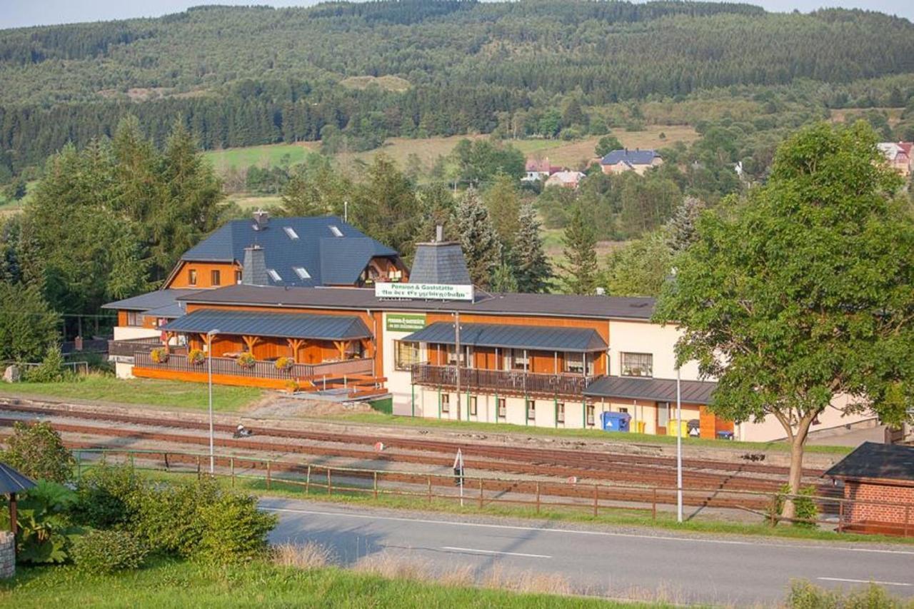 Pension An Der Erzgebirgsbahn Oberwiesenthal Buitenkant foto