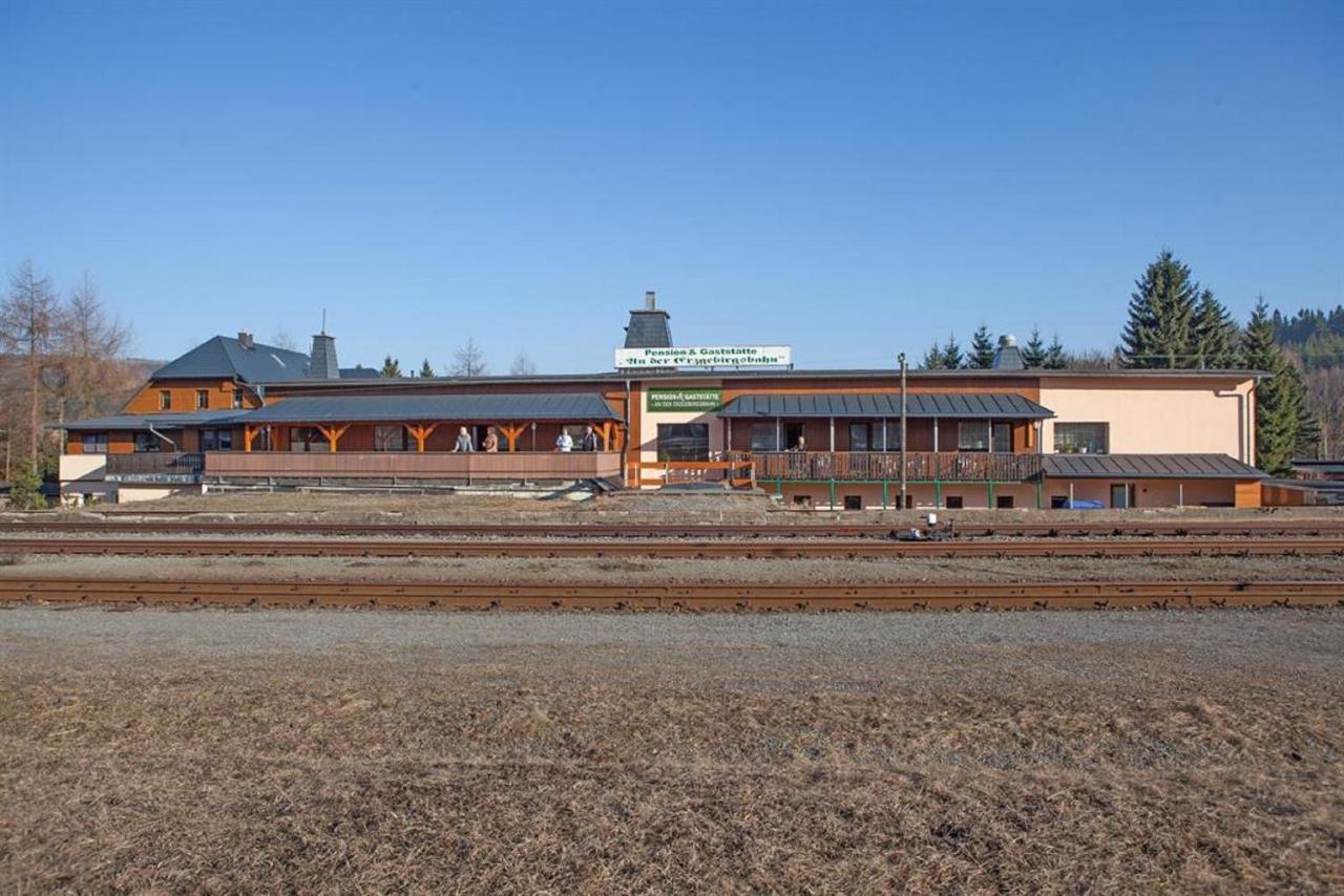 Pension An Der Erzgebirgsbahn Oberwiesenthal Buitenkant foto